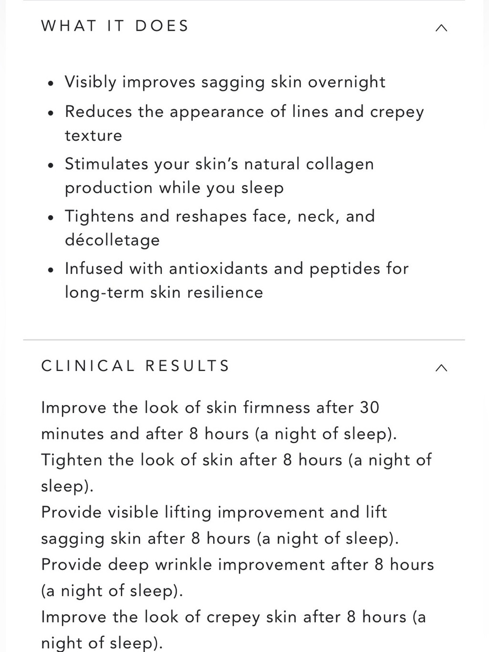 NAKERY Lift-TOX Night Lift Repair Cream 2 oz size - Picture 2 of 4